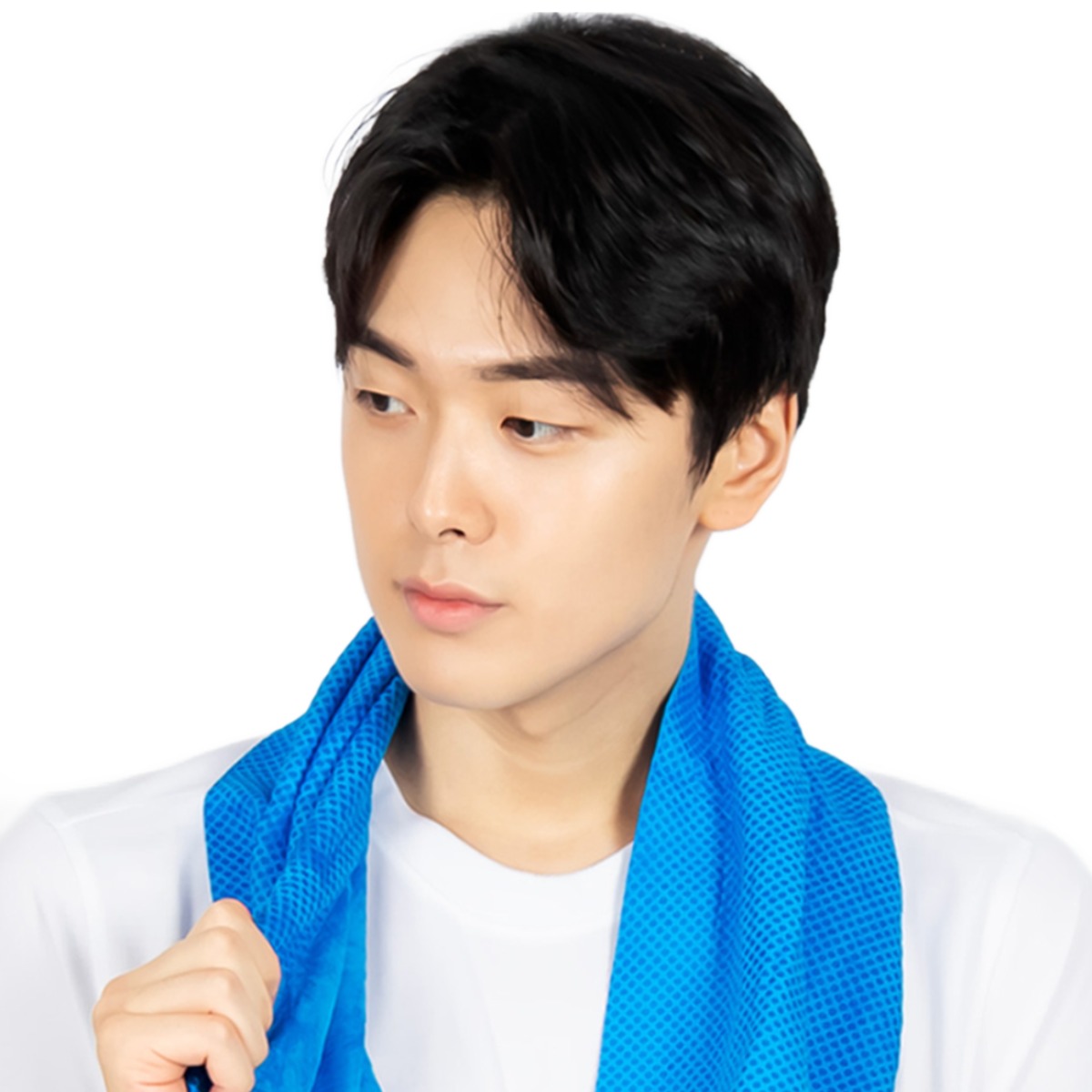 카르닉 습식 스포츠 타올 수영 수건 개인타월 (전용케이스), 1개, 엠보_블루(84x33) 9,900원