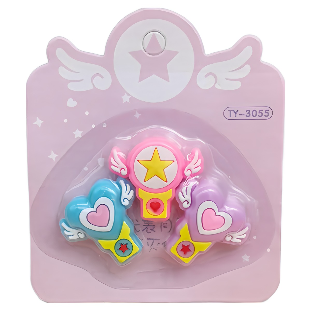 귀요미 별 하트 니퍼캡 3종 세트 TY-3055 16,500원
