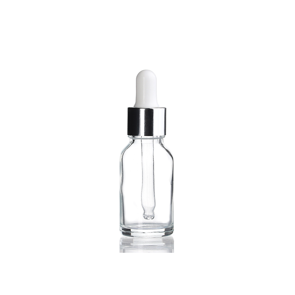 실버 뚜껑 15ml 스포이드 투명 공병 향수용기 410원