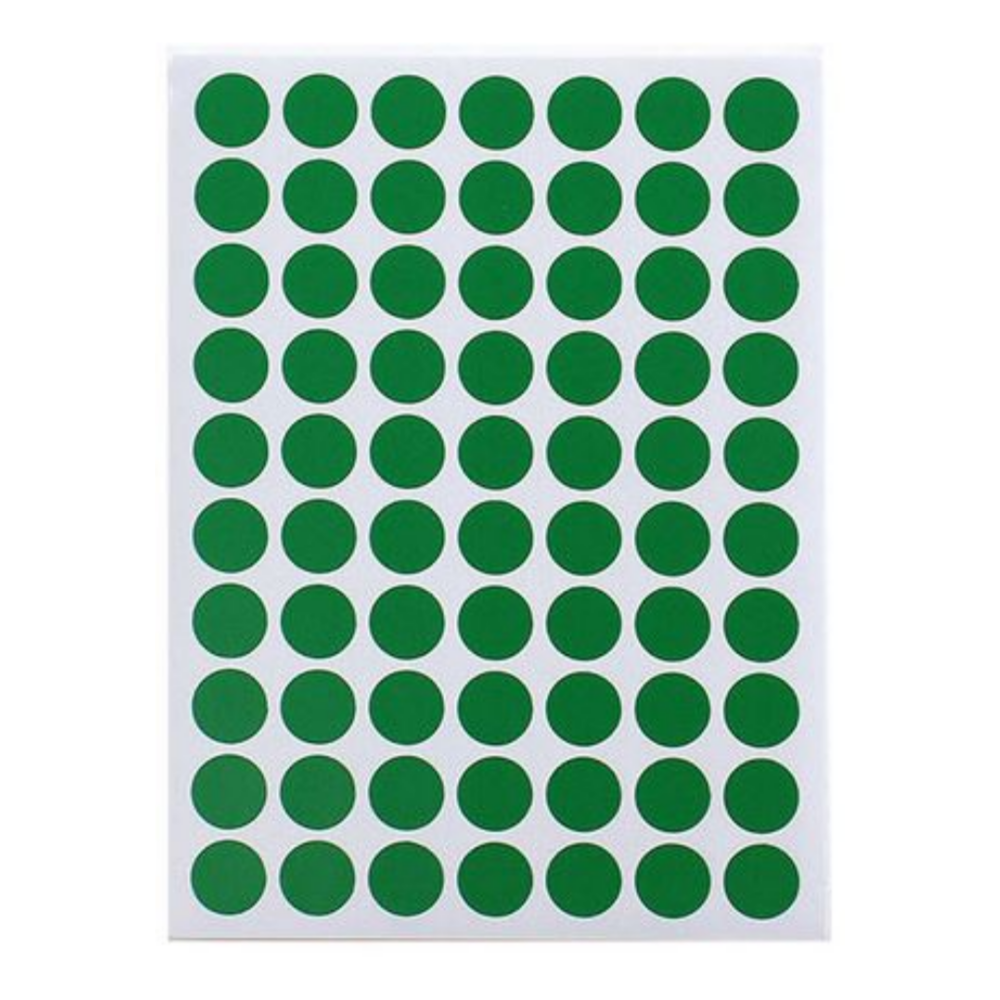 LOZY 10mm 방수 원형 스티커 컬러 라벨 분류 표시 정리 다이어리 네임 라벨(10매입), 2세트 13,900원