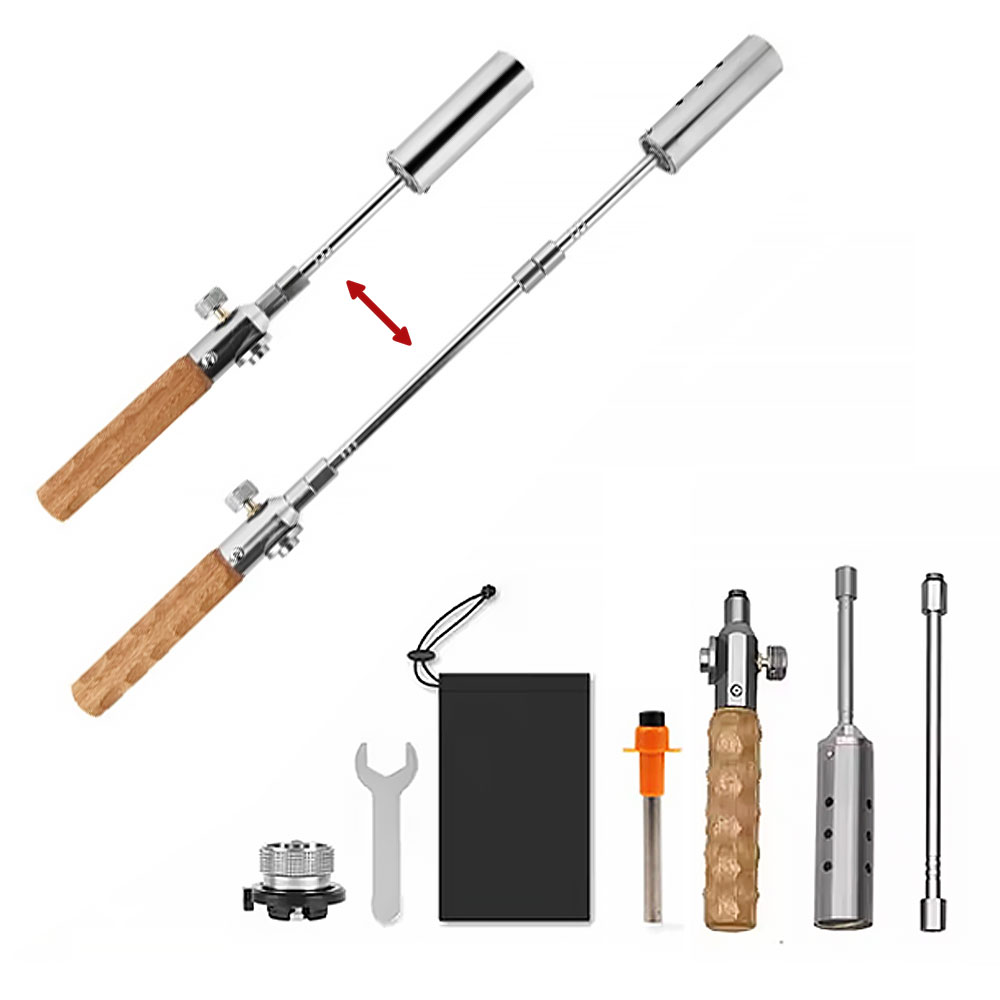 3단 분리 캠핑 롱토치 부탄 이소 가스 액화방지 휴대용 토치 21,850원