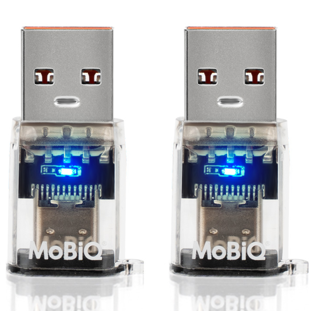 모비큐 USB A To C 타입 3.2Gen2 10G 데이터 120W 초고속 충전 투명 OTG 변환 미니젠더 EM-ATC1P120W 6,900원