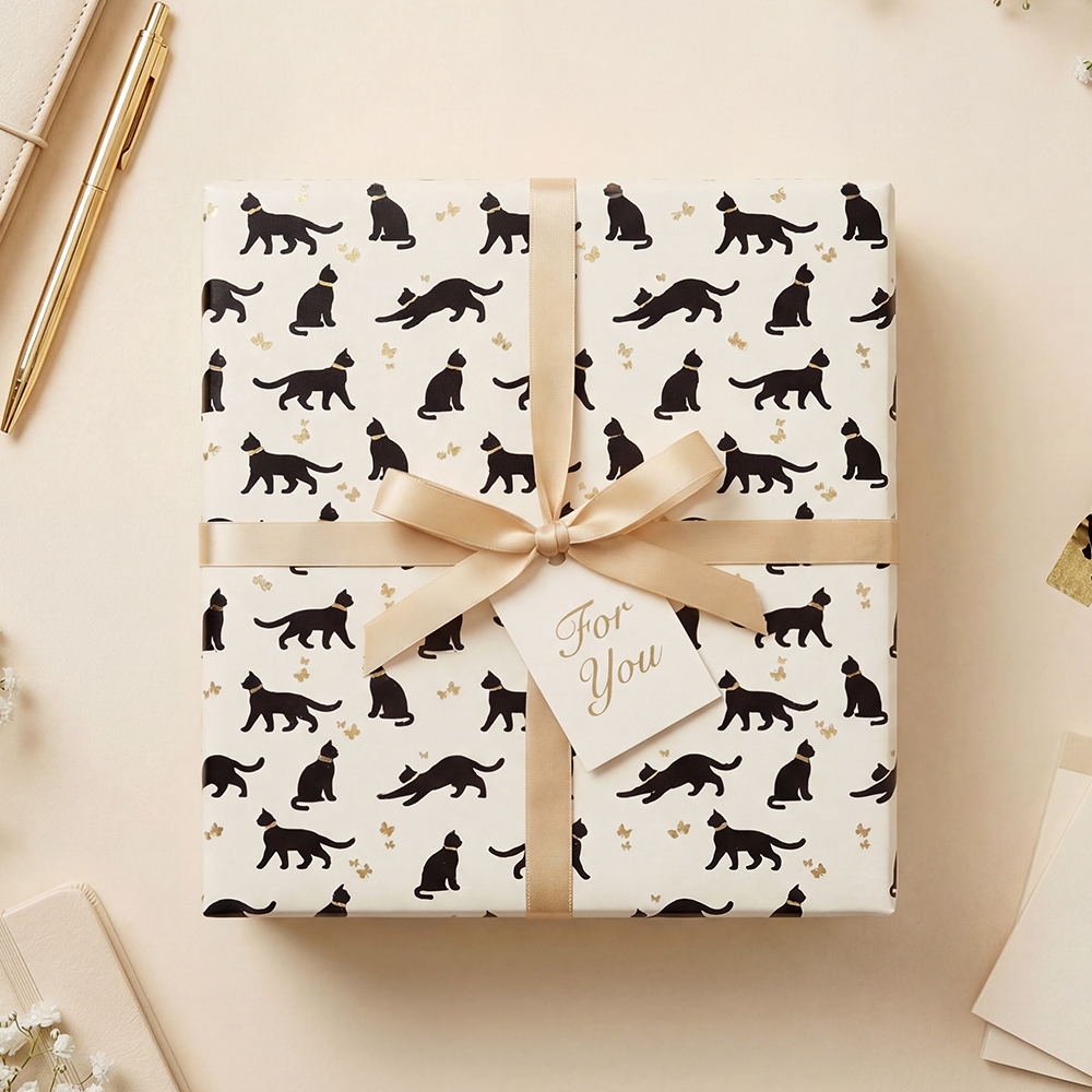 좋은기븐 종이롤 포장지 모노고양이 5,200원