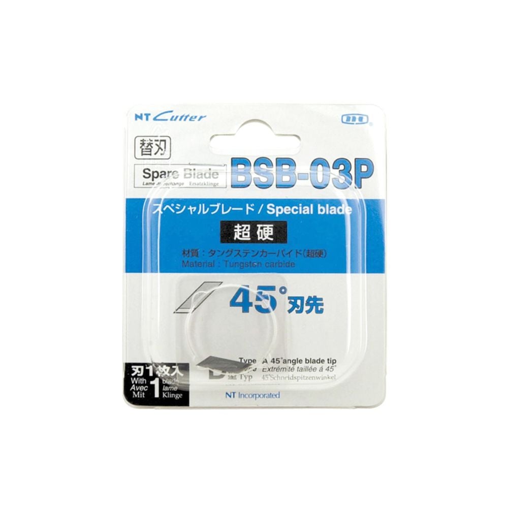 NT Cutter BSB-03P 텅스텐소재 특수 칼날(45도 1매입) jae+060Pi 29,890원