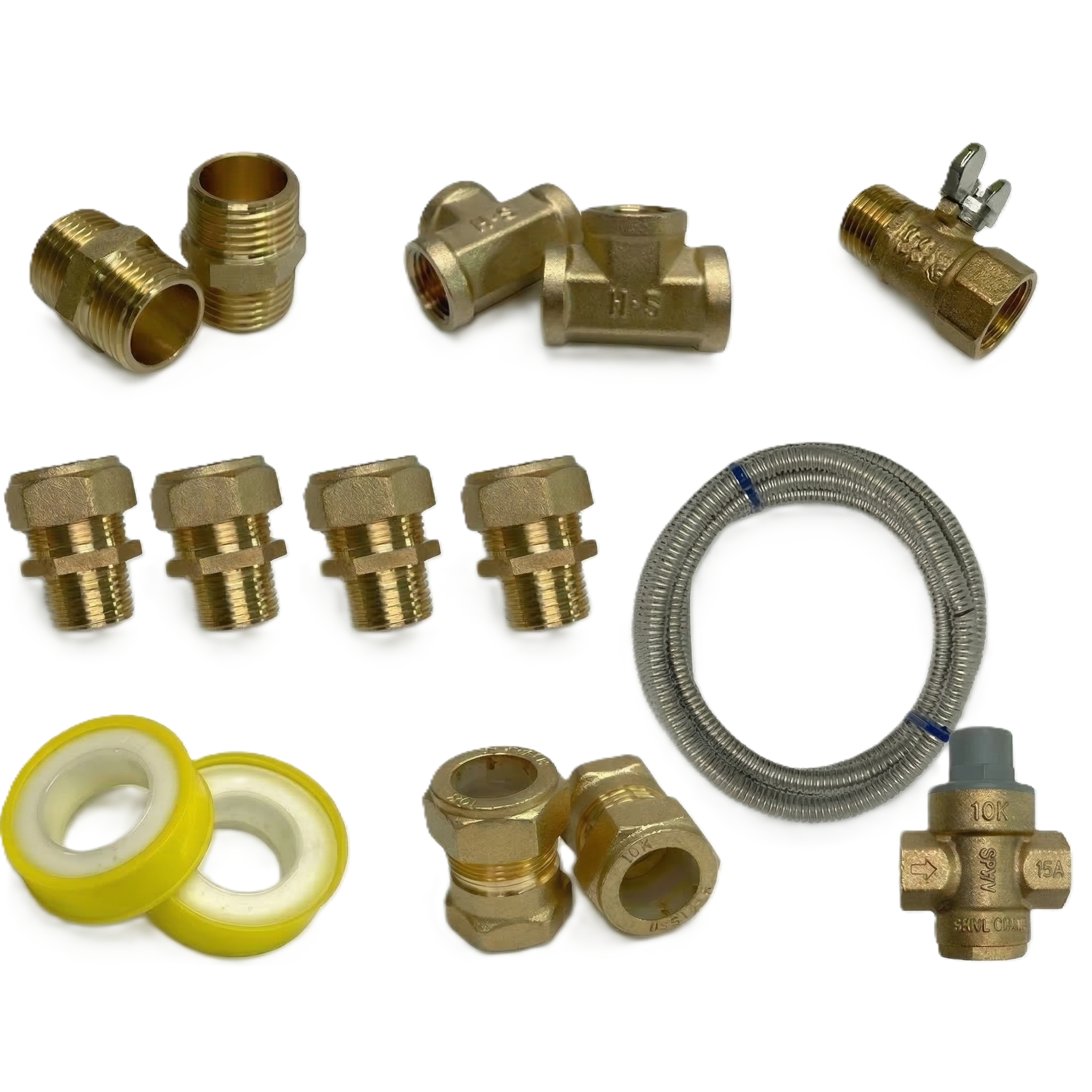 전기온수기 설치부속 세트 감압밸브 포함 셀프교체 배관자재 주름관 키트 46,500원