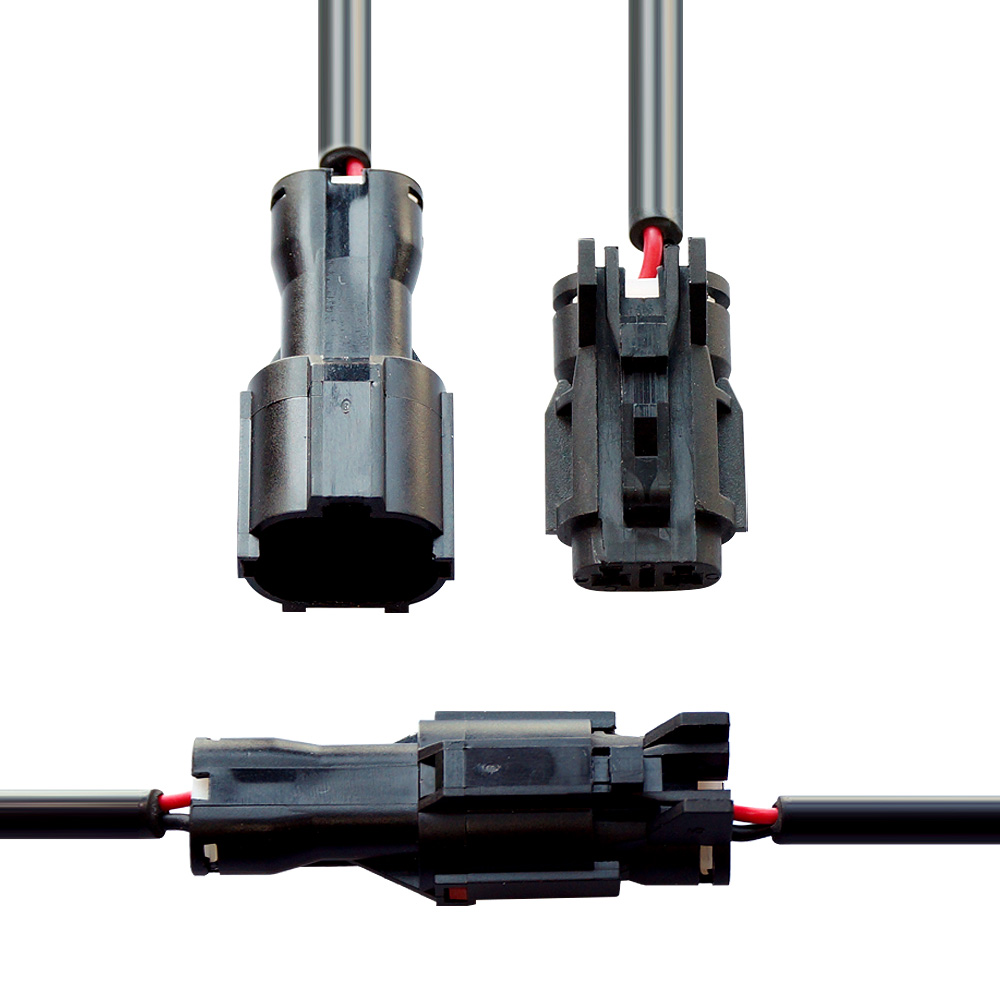 삼항LED DIY용 고급형 2P 전선 커넥터 암놈/숫놈 1쌍 / 2선 커넥터, 1세트 3,240원