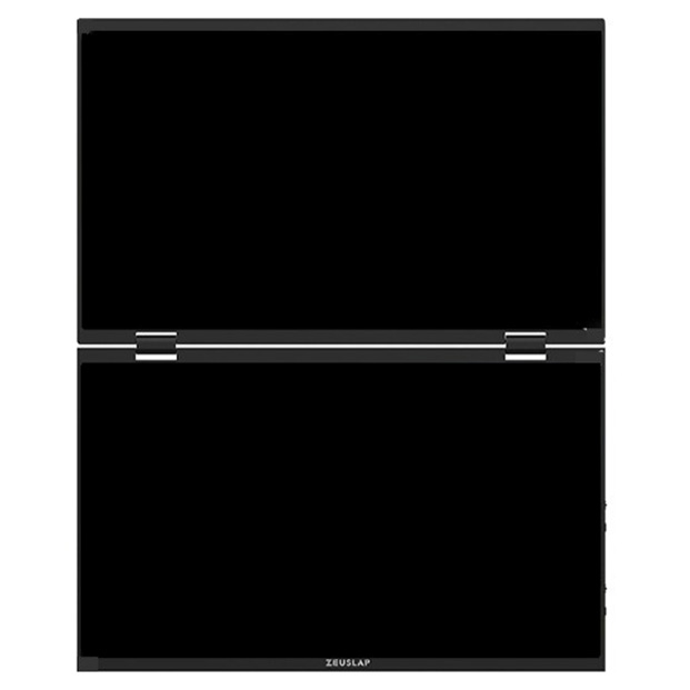 제우스랩 FHD 접이식 듀얼 터치 모니터 360도회전 322,320원