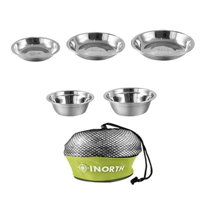 키친아트 캠핑 식기세트 캠핑 스텐 접시 그릇세트 21p 51,800원