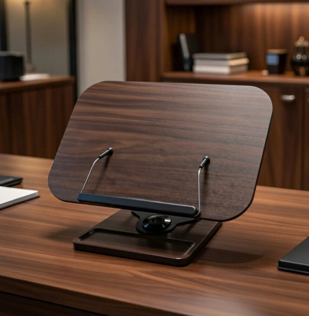 VEYUNO 우드독서대 360도 회전 높이조절 휴대용 선물용 프리미엄 독서대 79,000원