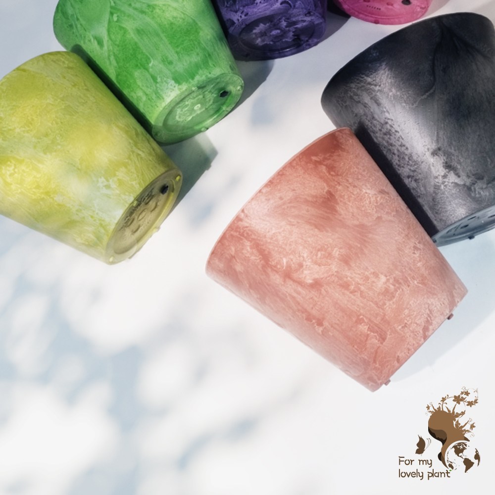 아트스톤 라운드 클레어 27cm 실내외 인테리어 플라스틱 원형 분갈이 화분 저면관수 25,290원