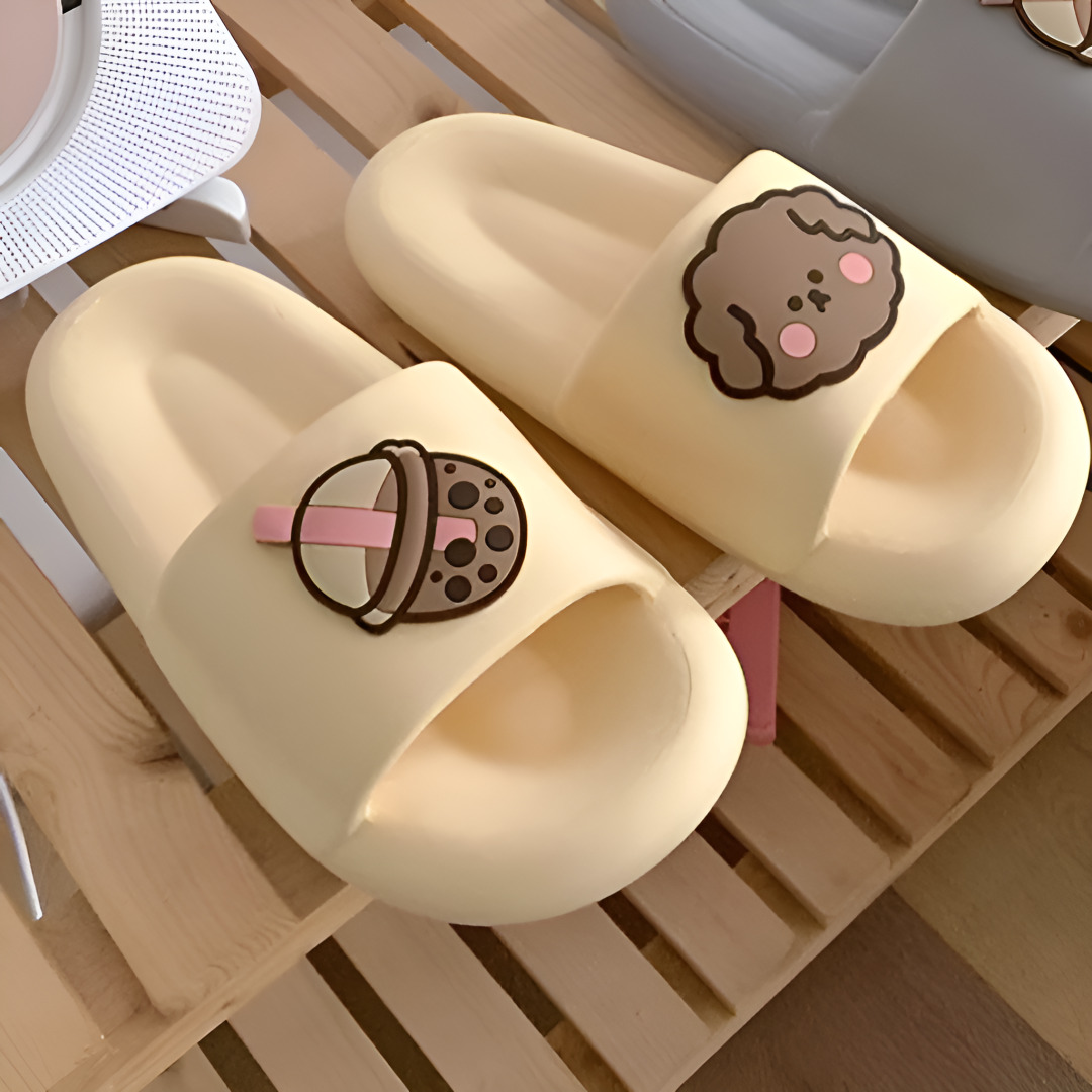 아리스랩 미끄럼방지 욕실화 화장실 슬리퍼, 1개, 버터옐로우 9,900원