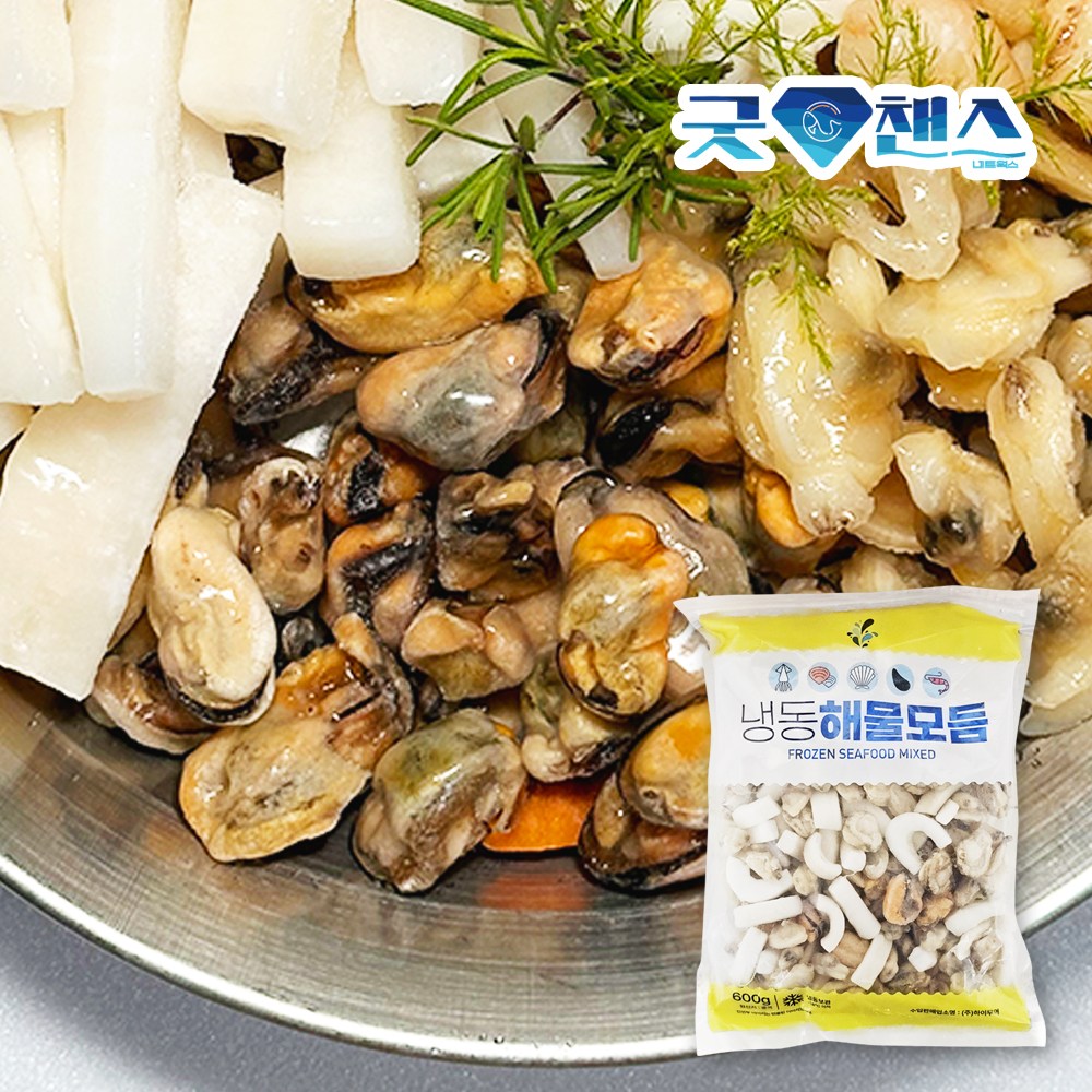 [굿챈스]냉동손질해물모듬 해물믹스 6kg (1BOX) 158,580원