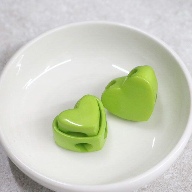 JKS  2개입 하트짝꿍 하트스토퍼 (27컬러) 끈조절기 끈조이개 1,000원