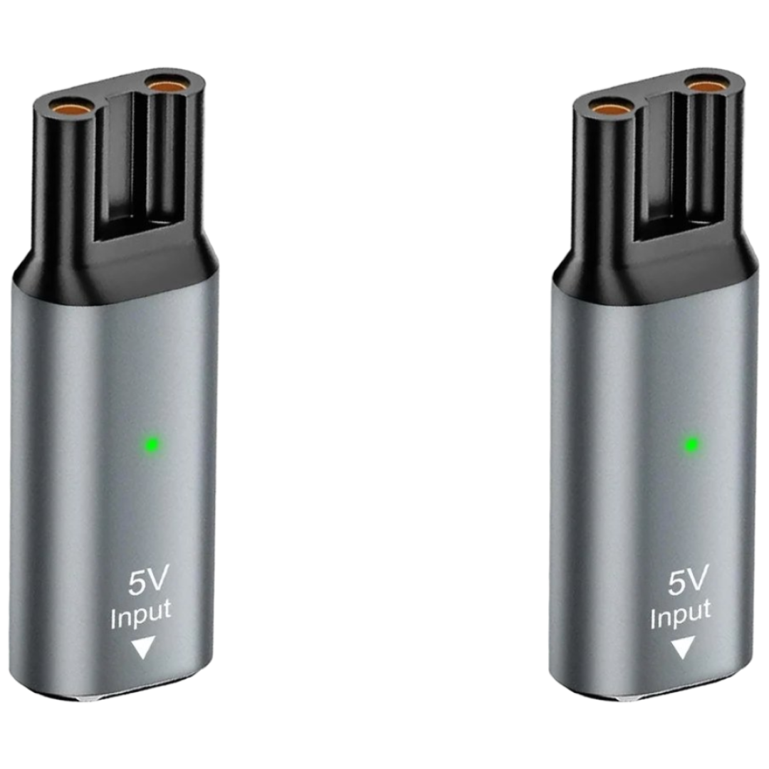 [1+1] C타입 필립스 전기면도기 호환 충전기 전기종 호환, 5V (2개) 10,680원