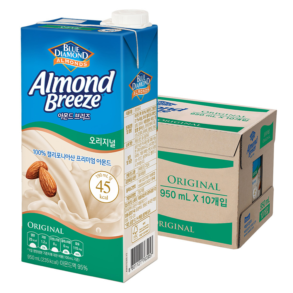 아몬드브리즈 오리지널, 950ml, 10개 27,810원