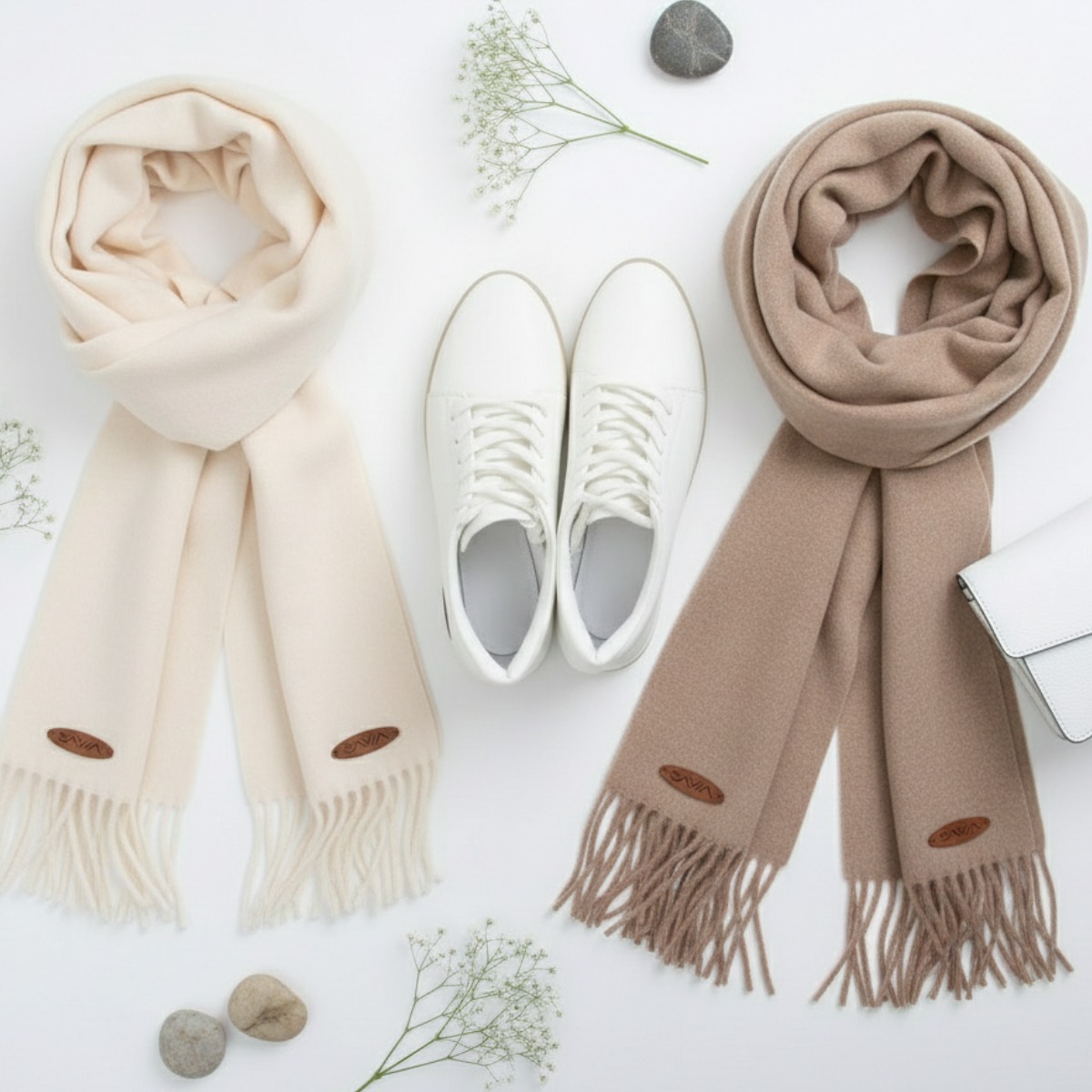 2026 코바토 캐시미어 머플러 남자 여자 커플용 선물 목도리 해피데이 선물포장 가방 증정 100% 36,000원