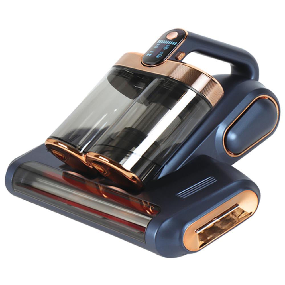 무선 LED UV살균 롤러청소기 (초음파센서 진드기케어 대용량먼지통 반영구필터 패드릭제품가능 알러지케어 반려견,반려묘,유아), 네이비, 침구청소기 109,000원