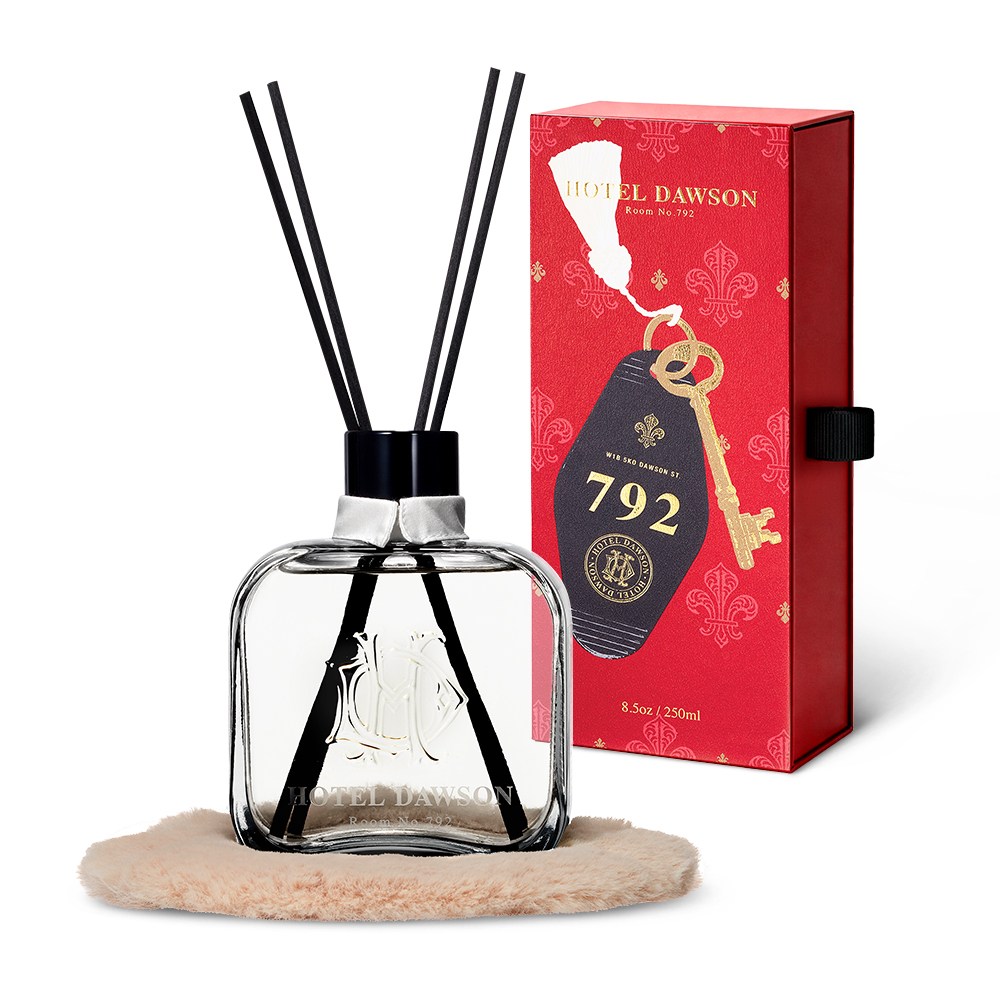 호텔도슨 고급 실내 디퓨저 룸넘버792 그린시트러스향 (디퓨저본품 + 퍼코스터 + 리드5EA 세트) 65,000원