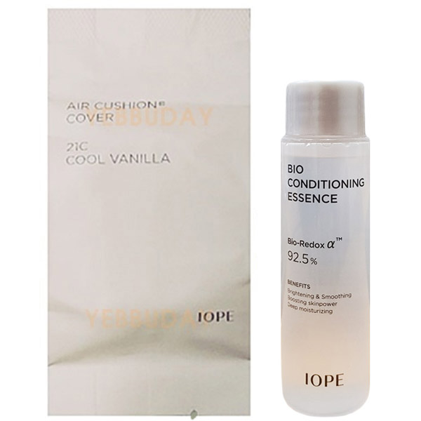 아이오페 에어쿠션 커버 리필 - 15g (5세대)/바이오 에센스48ml 추가증정 22,000원