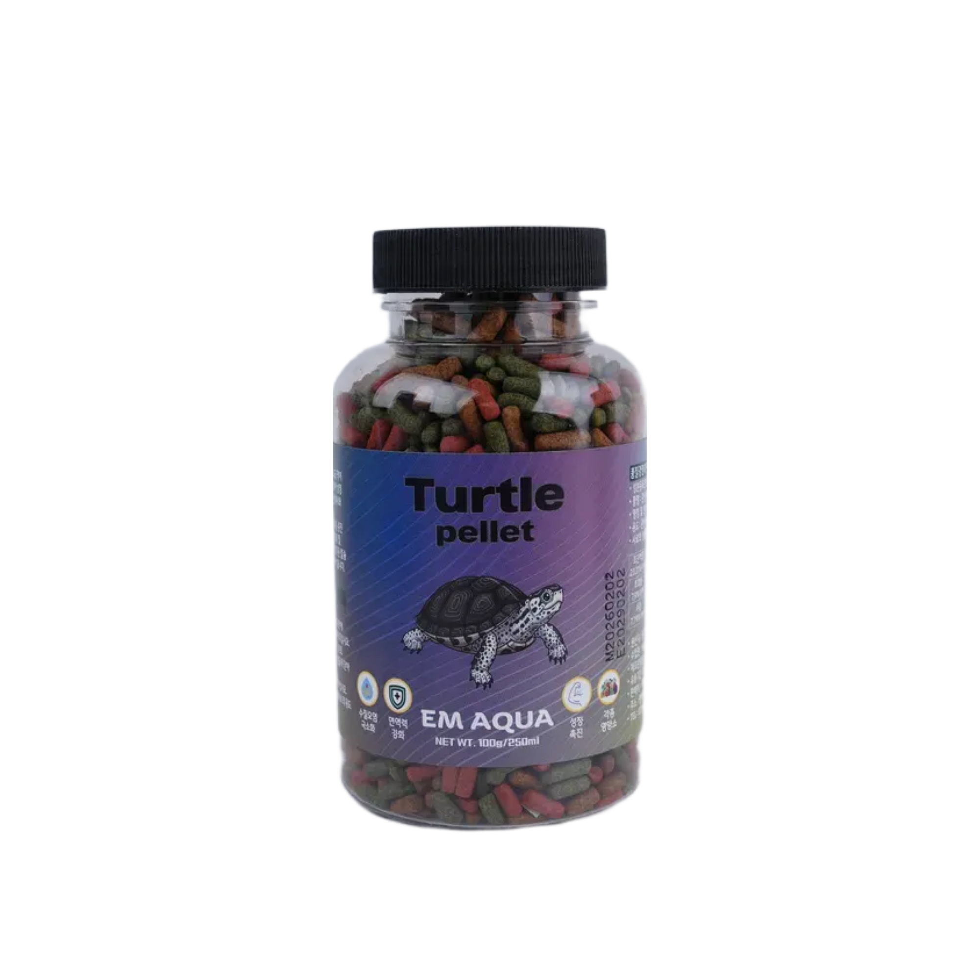 반수생 수생 거북이 사료 밥 거북이 먹이, 1개, 250ml 4,000원