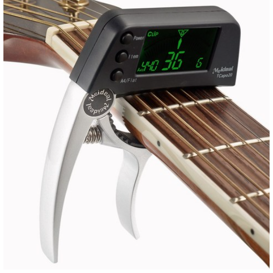 이에스피 통기타전용 2 in 1 기타튜너 + 카포 18,000원