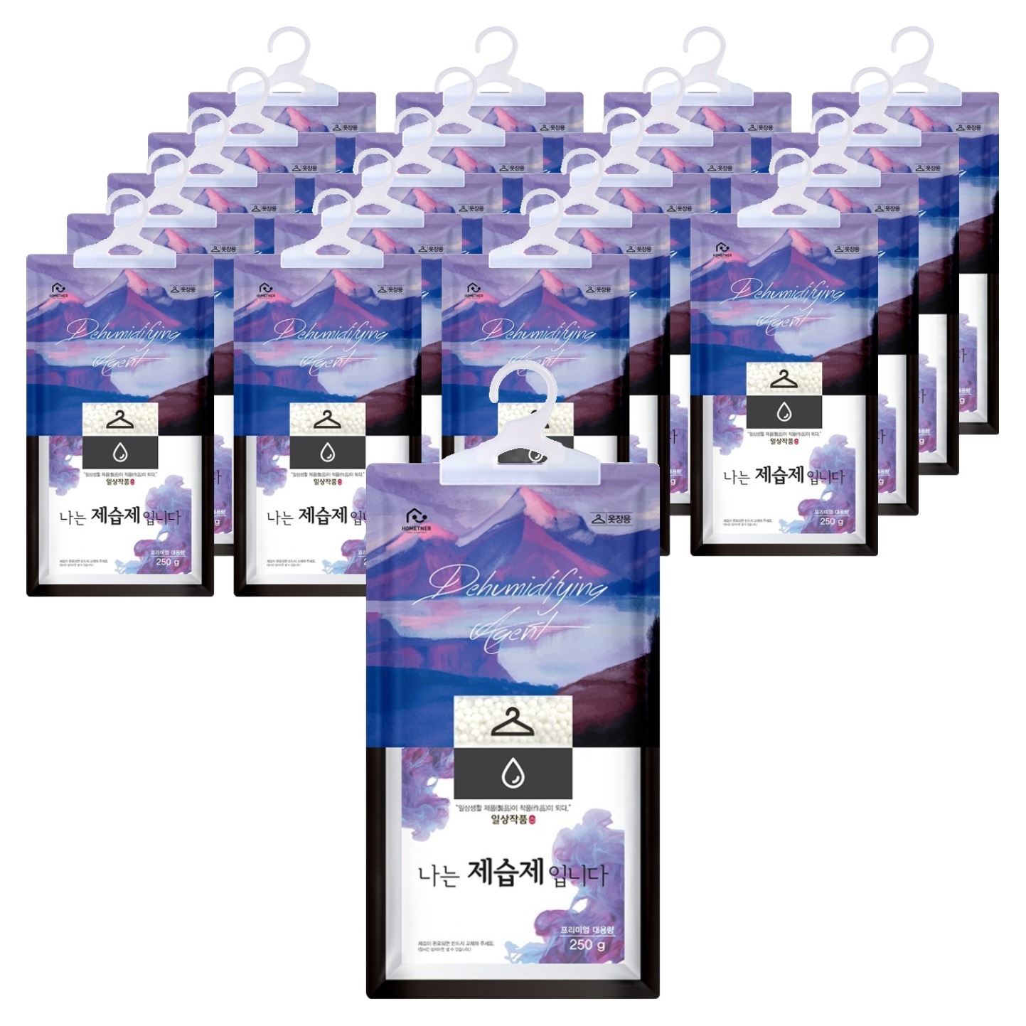 홈트너 옷장용 나는 제습제 입니다 본품, 250g, 20개 21,410원