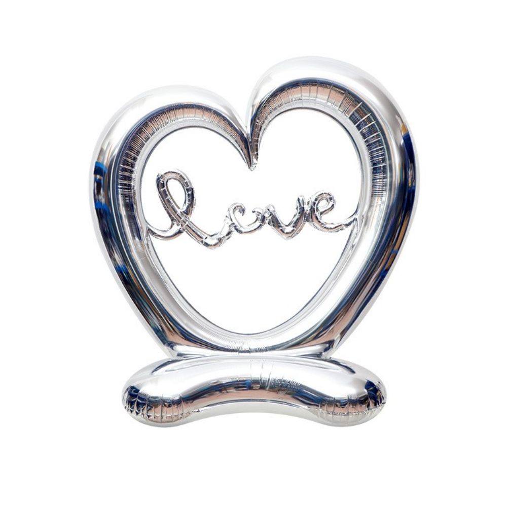 애니파니 파티용품 대형 이벤트 스페셜데이 스탠드 러브 하트 풍선 11,400원