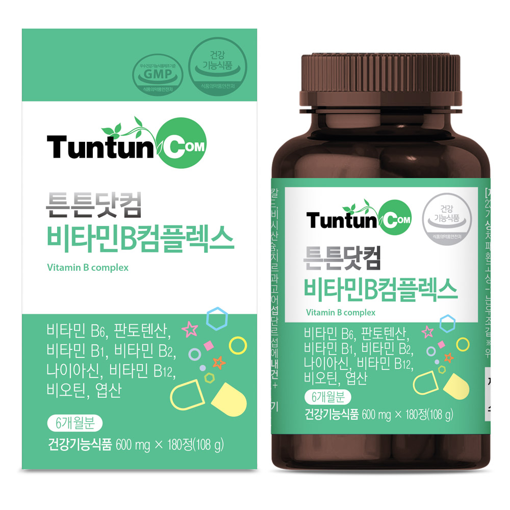 튼튼닷컴 비타민B 컴플렉스 [6개월분], 108g, 1개 21,960원