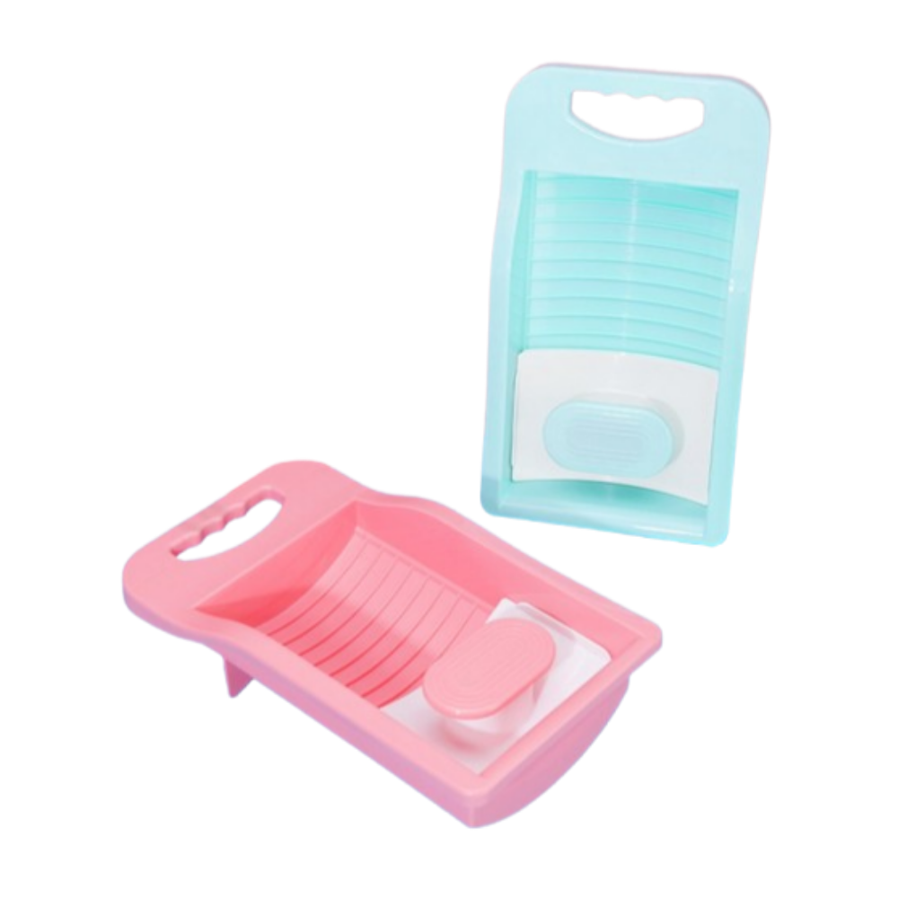 슈리팜 반자동 빨래판  옷 양말 속옷 행주 걸레 미니 손 빨래판 7,550원