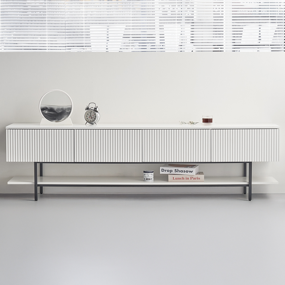 도모 벨모르 템바보드 거실장 2000 방문설치, 화이트 175,000원