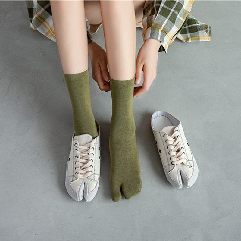 프리미엄 일본 족발 비비드컬러 중목 타비양말 4켤레세트 컬러선택 13,900원