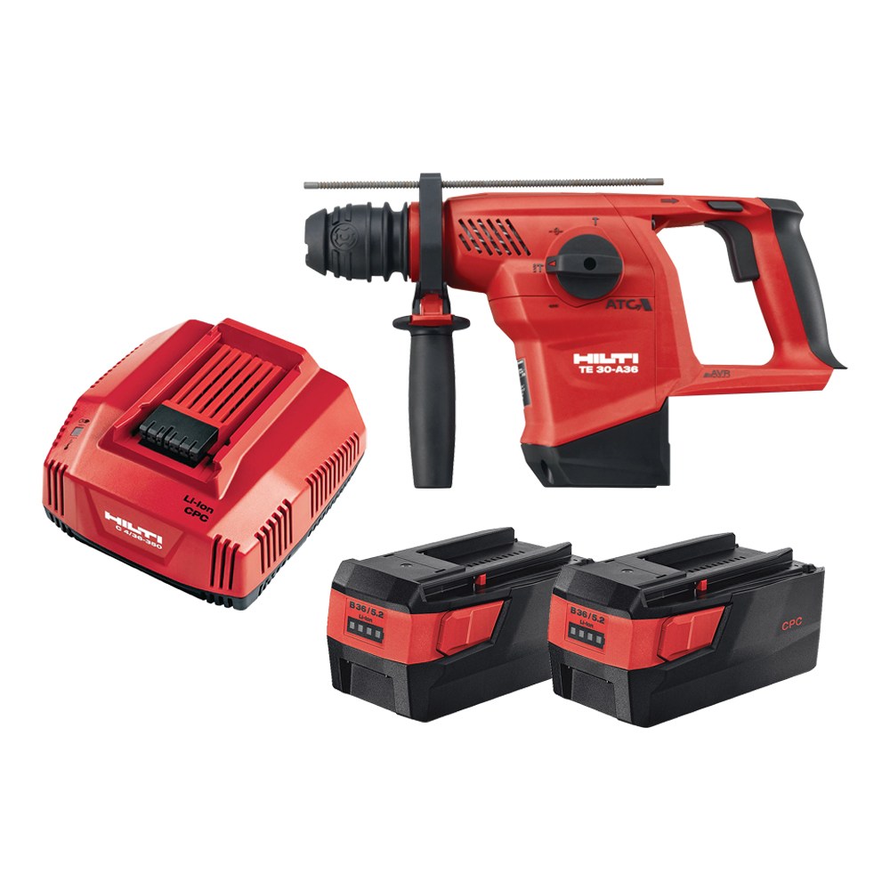 힐티 36V 충전 로타리 함마드릴 TE 30-A36 5.2세트(5.2ah 배터리2 + 고속충전기1) 1,975,000원
