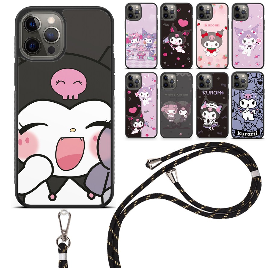 산리오 쿠로미 스트랩 케이스 갤럭시 S23 S23+ S23울트라 S23FE S24 S24+ S24울트라 S24FE 17,200원
