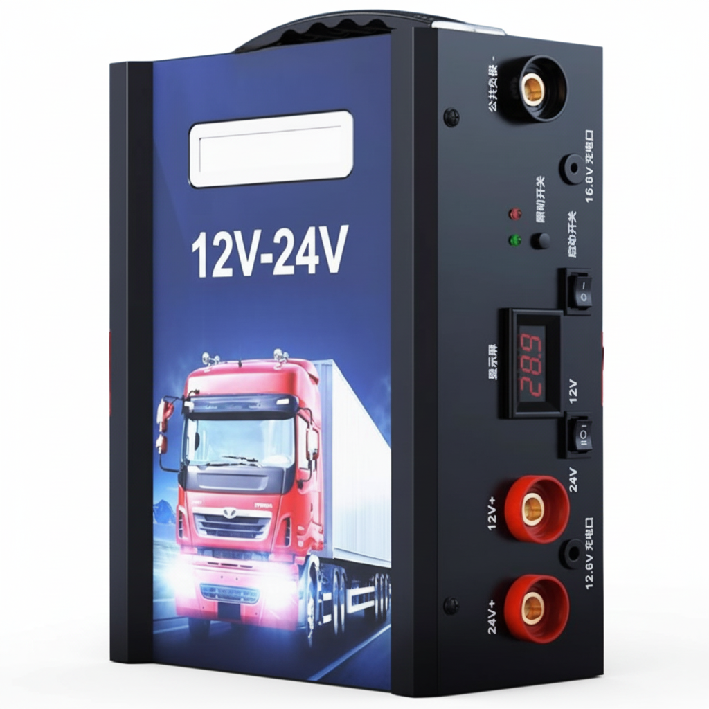 Powerlion 초강력 12V24V 겸용 대형 화물차 점프스타터 트럭 자동차 승용차 오토바이 긴급시동 대용량 보조 배터리 445,000원