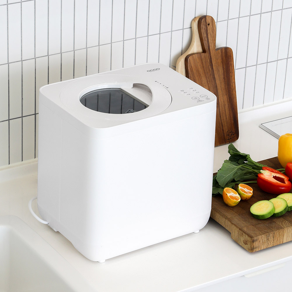 오쿠 뚜껑분리형 음식물처리기 고온 건조 분쇄기 4L, 화이트, 현재가 299,000원