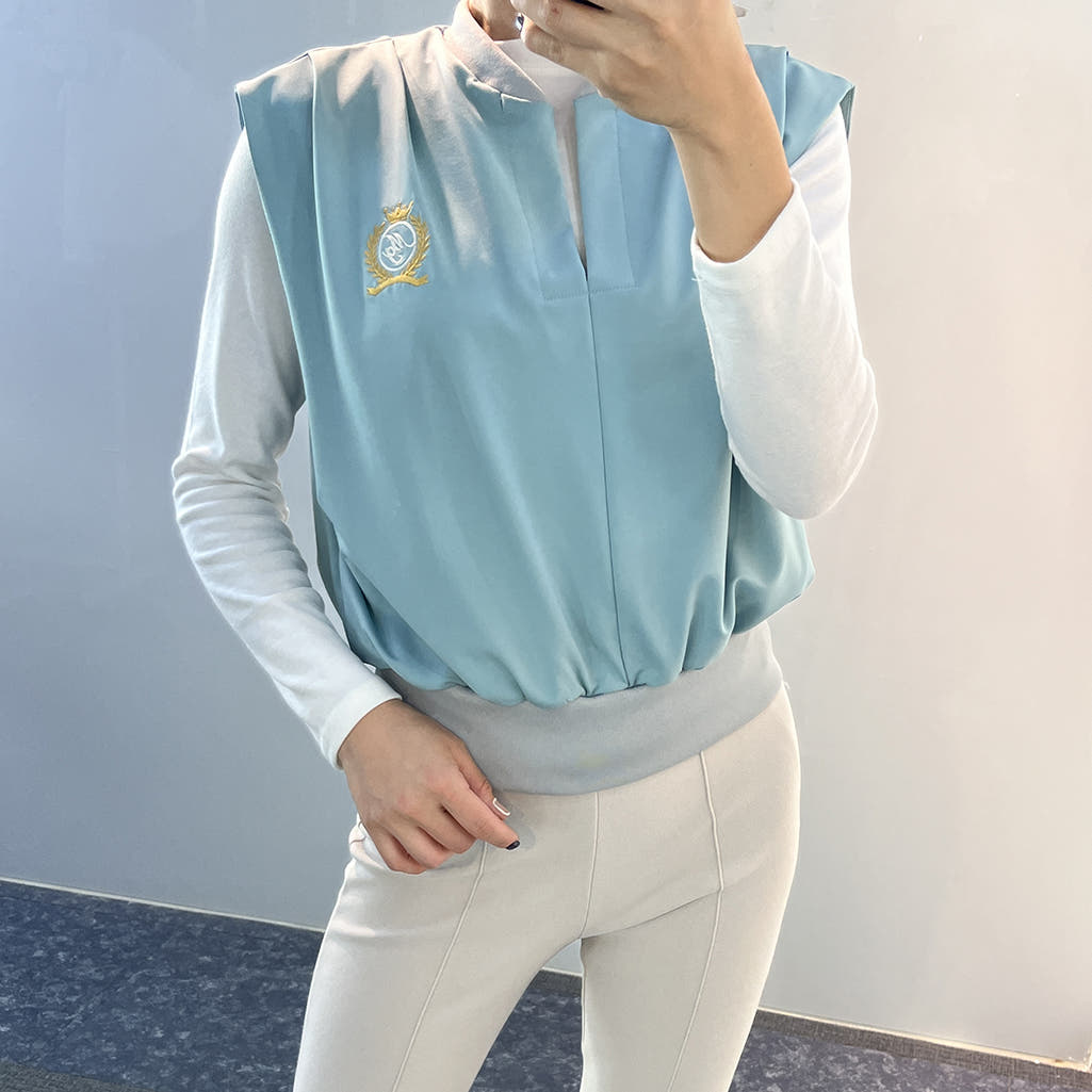 투솜 여성골프조끼 자수포인트 방풍 골프조끼 여성 봄 가을 여름 골프 베스트 스판 코디룩 라운딩 코디 여자골프조끼 기능성 빅사이즈 스판조끼 79,000원