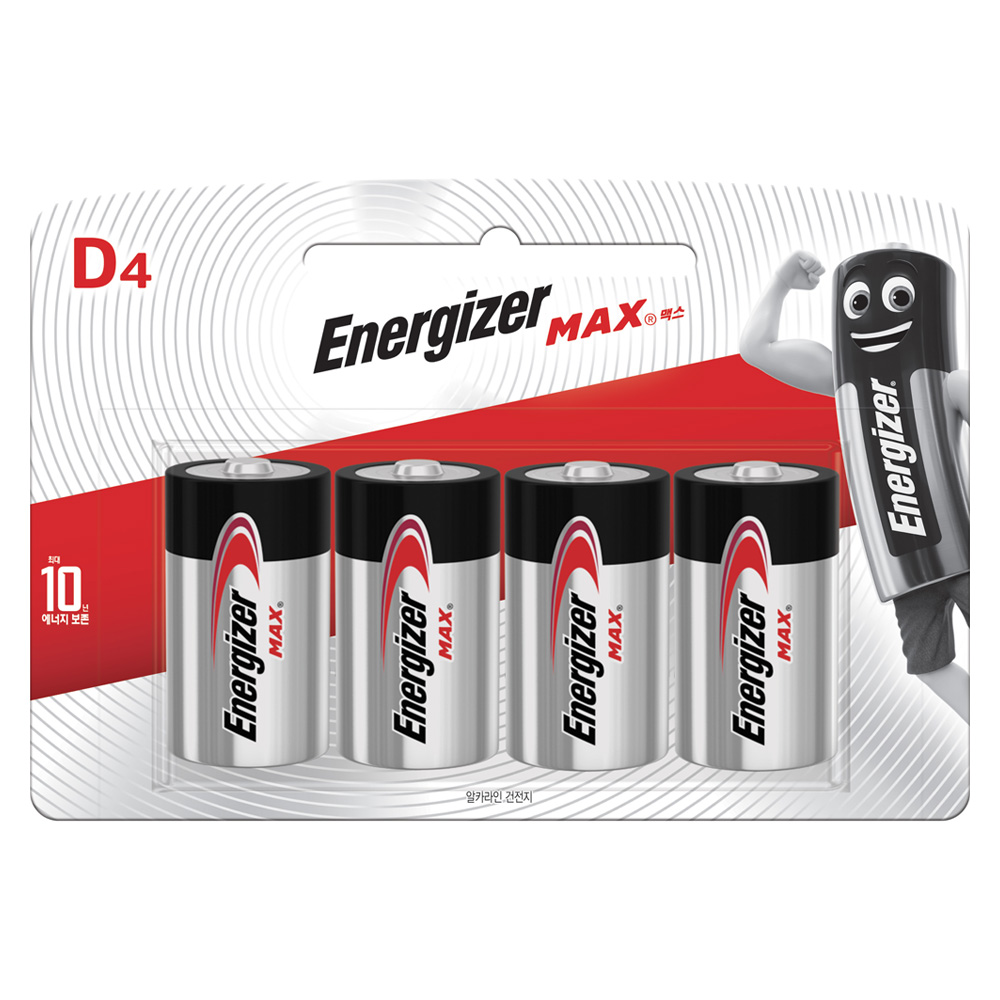 에너자이저 맥스 D 건전지 10,290원