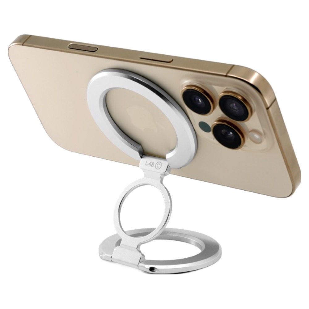 랩씨 탈부착 양면 맥세이프 그립 톡홀더, 1개, 실버 22,800원