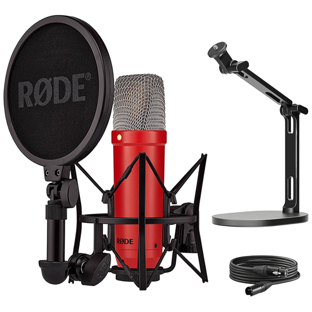 RODE NT1 시그니처 보컬 녹음용 콘덴서 마이크 로데 DS2 탁상용 책상용 암 스탠드 [국내정품] 412,000원