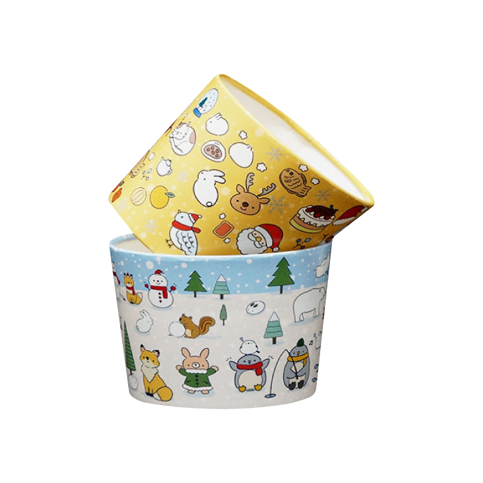 크리스마스시즌 카페 테이크아웃용 2종 혼합 에어홀더 종이컵 12/16oz용 PET컵 98파이용 윈터애니멀 예쁜홀더 25,300원
