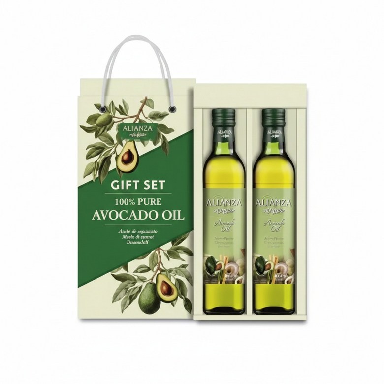 알리안자 아보카도 1호 선물세트 (아보카도 오일 500ml x 2병) 43,150원