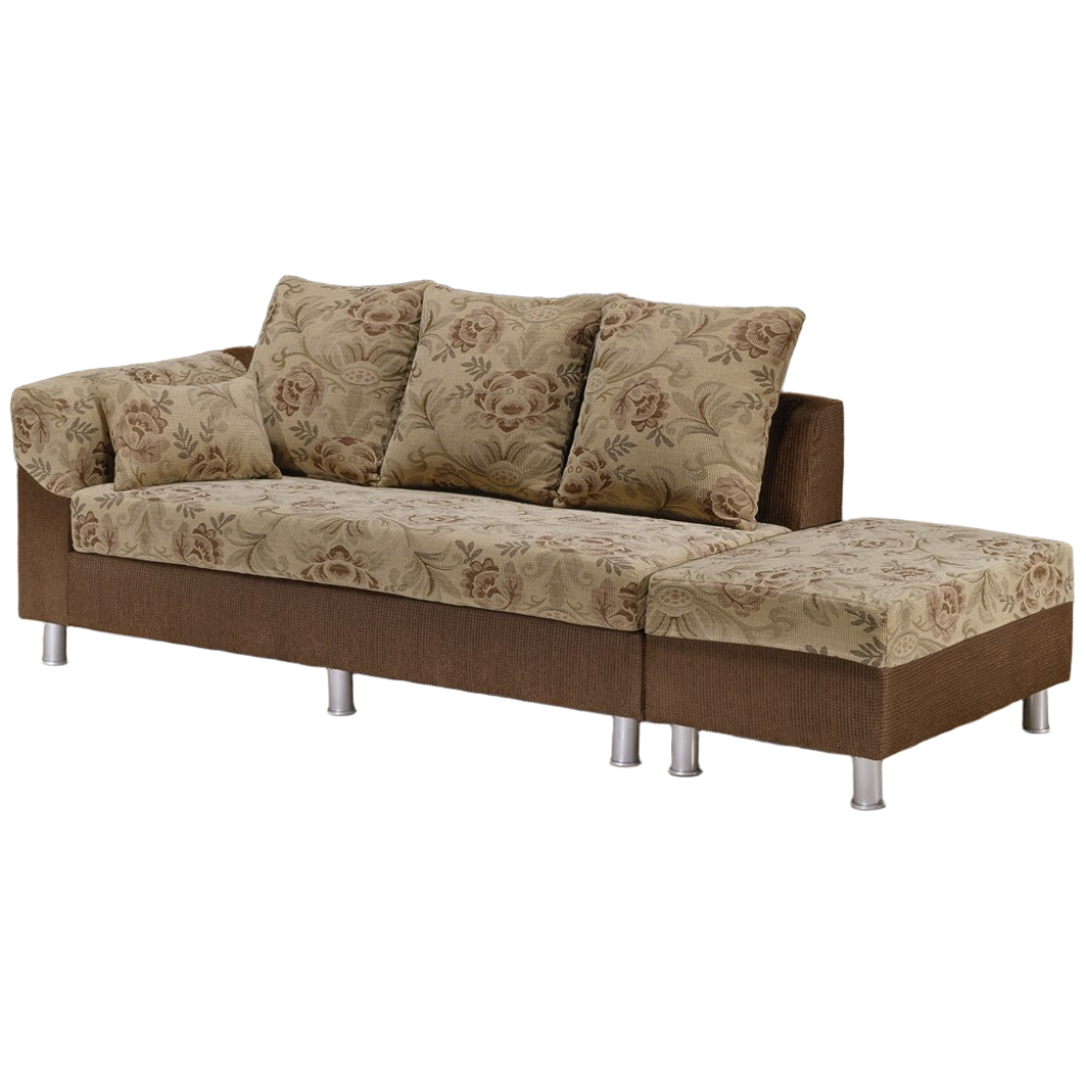 [SOFASTORY] 해피니스 패브릭/인조 3인용 소파 + 스툴 229,000원