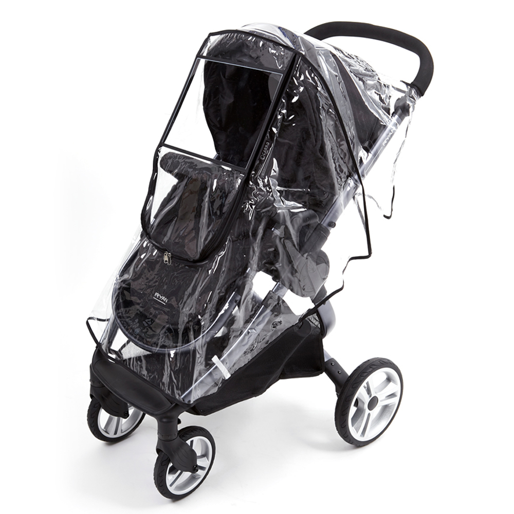 하삐 휴대용 디럭스 유모차 레인커버 17,460원