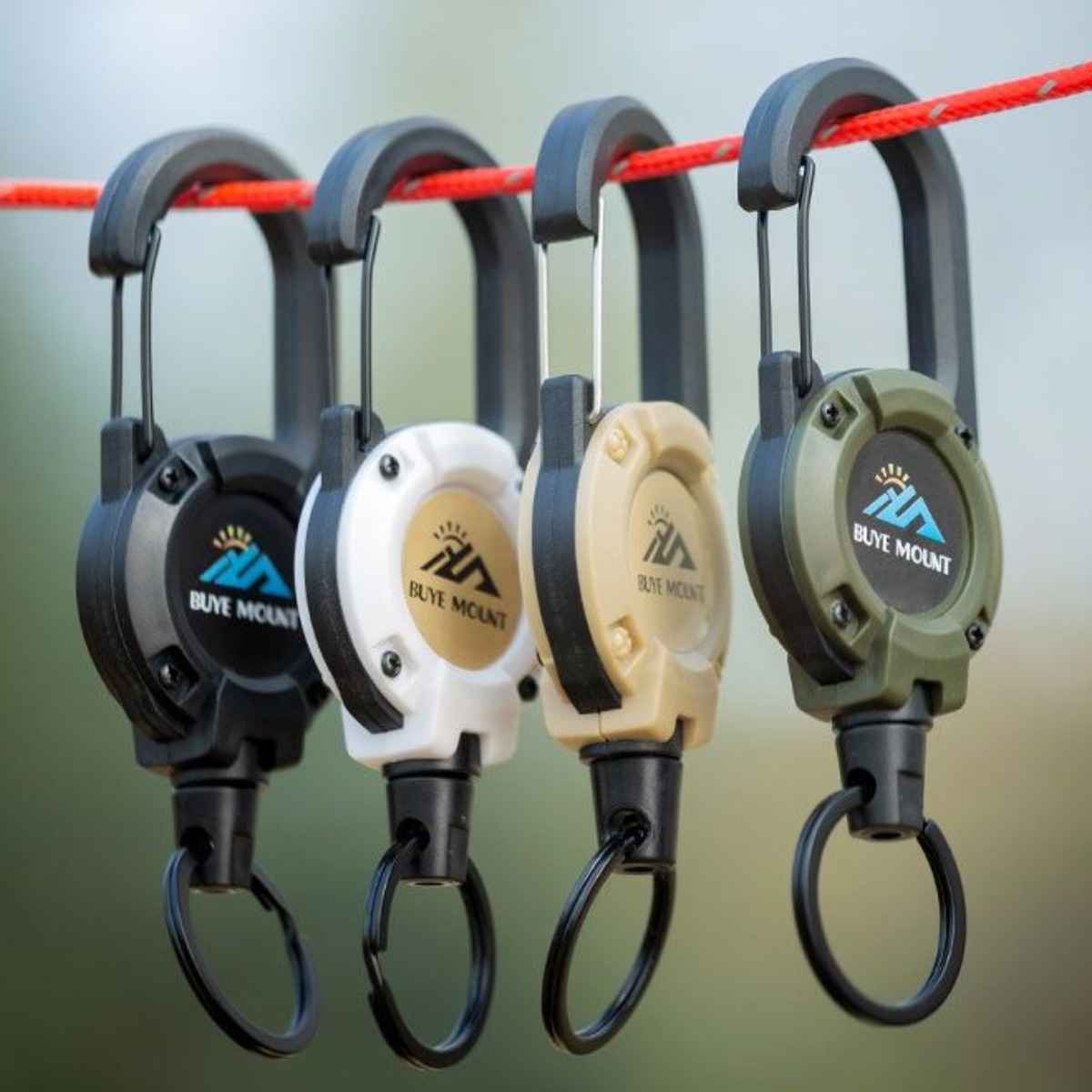 등산 낚시 릴 와이어 핀온릴 키링 4종 세트 8,500원