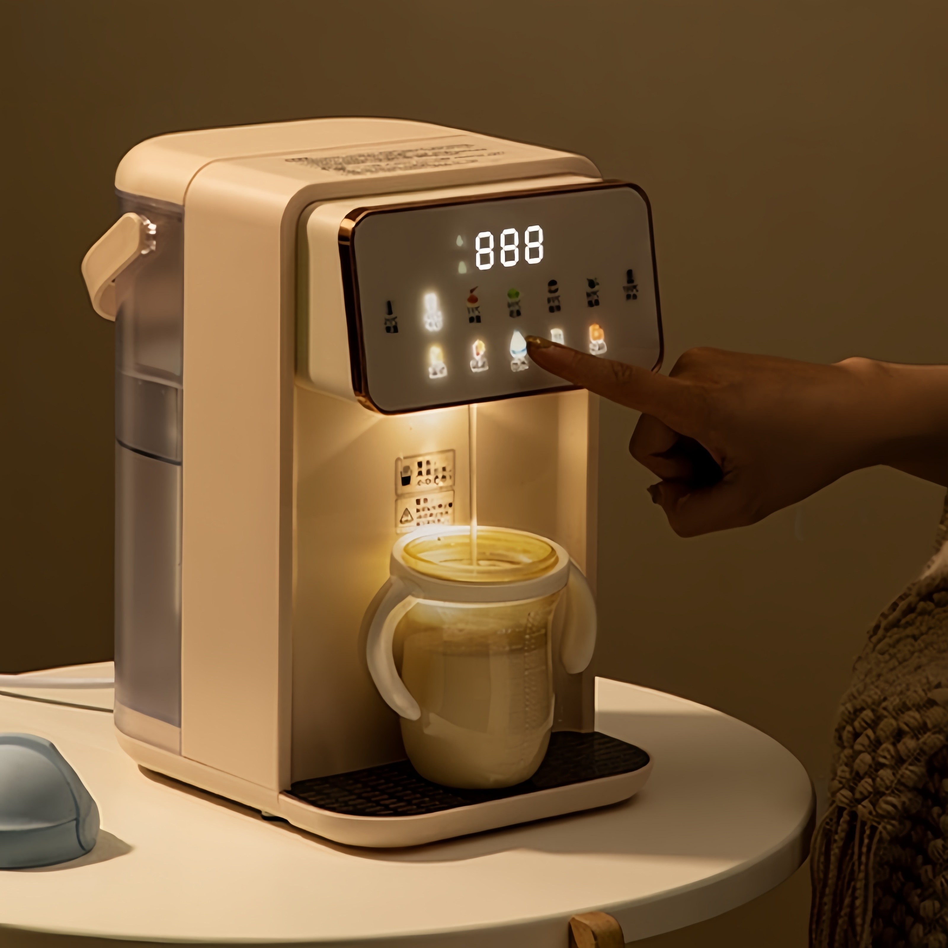 Mochae 냉온수기 미니 스마트 직수 탁상 급속 냉온수기 물통형 상온온수기 온도조절 가정용 사무실 소형 3.5L 86,900원