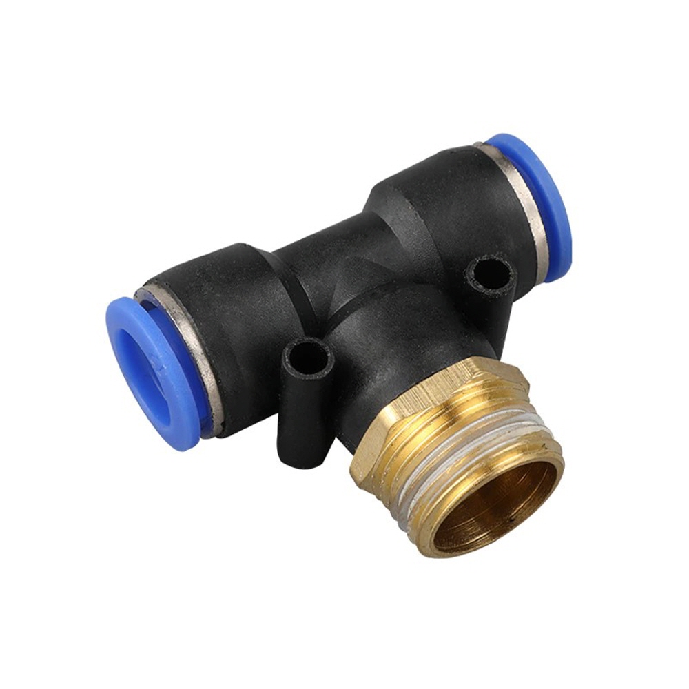 원터치피팅 휘팅 볼밸브 에어호스 연결 스피드컨트롤 스피드콘트롤 유공압배관부속 유압밸브, 1개 2,000원