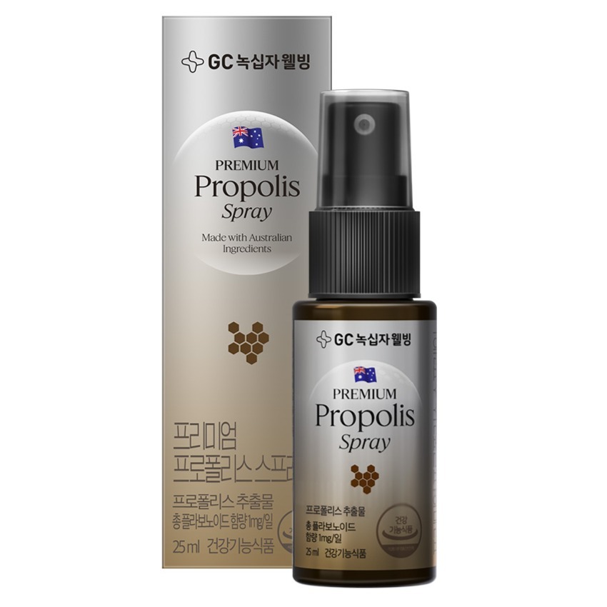 GC녹십자웰빙 프리미엄 프로폴리스 구강 스프레이, 1개, 25ml 18,490원