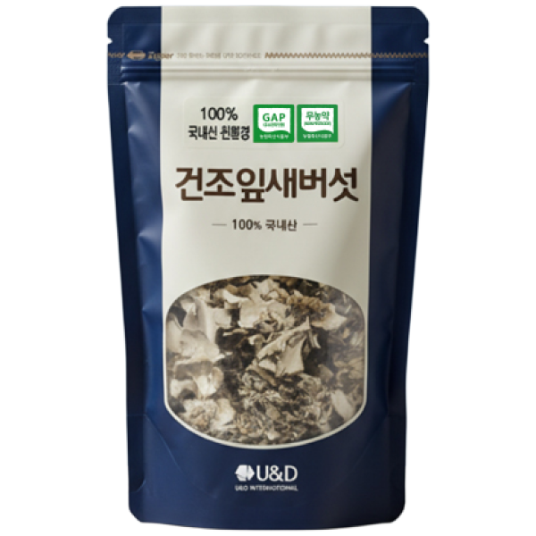 100%국내산 친환경 무농약 GAP인증 건조잎새버섯 안심지퍼백포장 50g 저온살균 200g 주문시 최대할인, 1개, 50g 19,000원