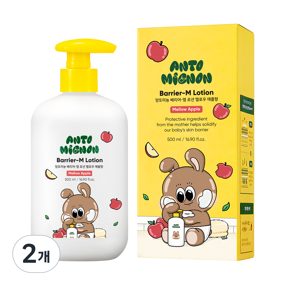 앙또미뇽 대용량 아기 로션 진정 저자극 순한 베이비 올인원 로션 34,000원