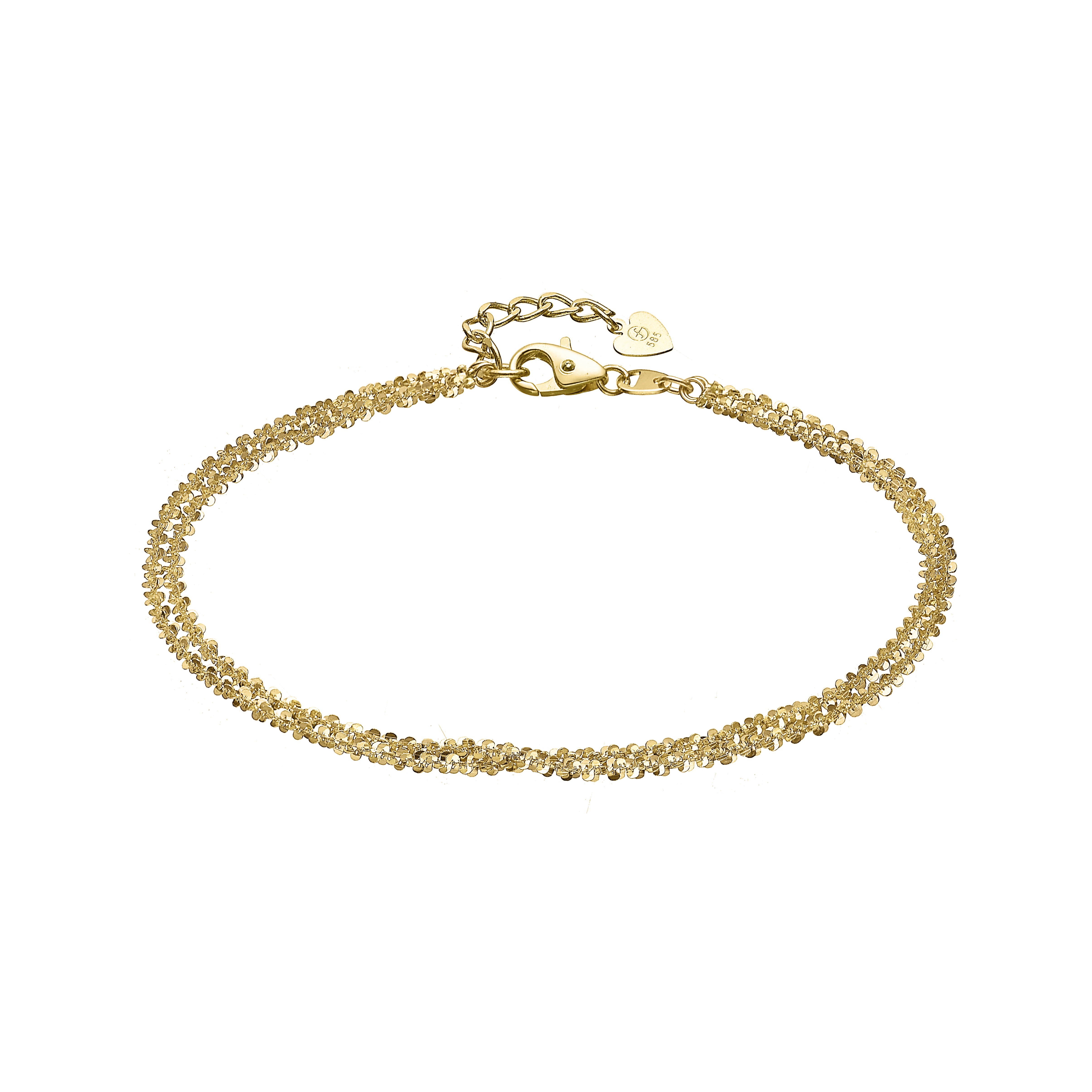 펠리체골드 14K,18K 러브다이아 팔찌 (+선물포장) 데일리 기념일 레이어드 우정팔찌 여자친구 선물 반짝이 스팽글 체인 623,280원